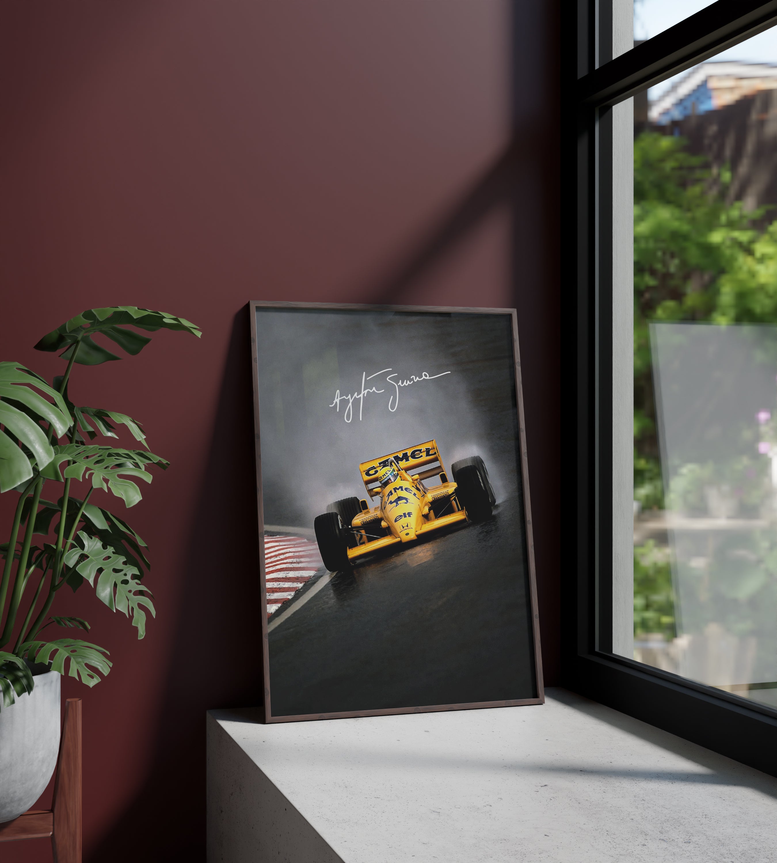 Ayrton Senna - Signature